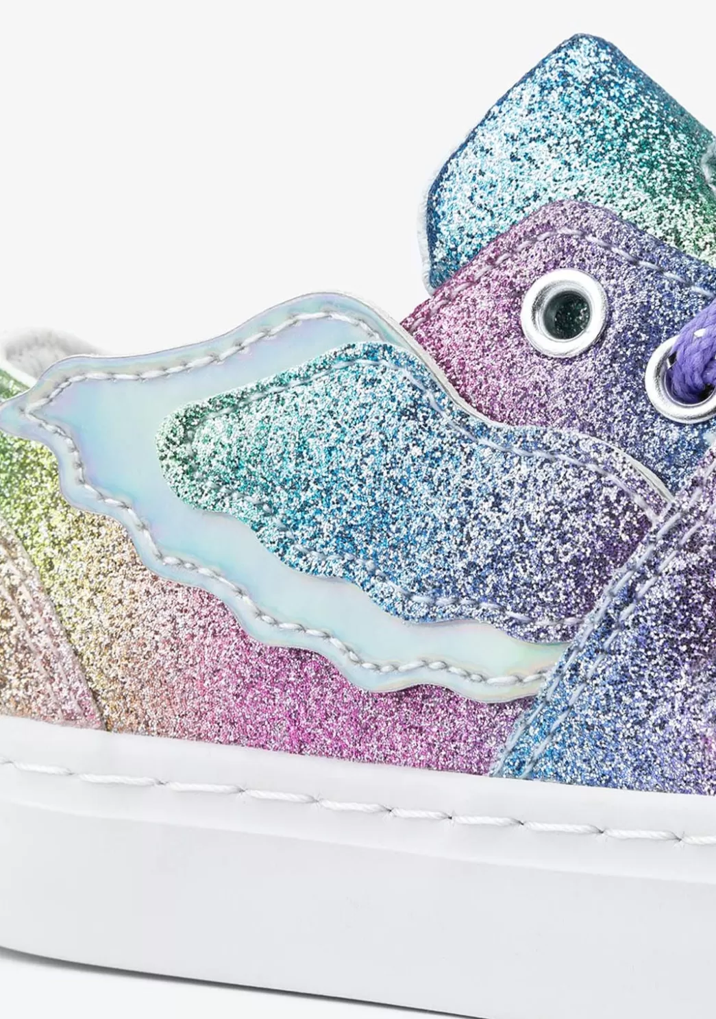 Best Sale Zapatillas De Niña Unicornio Glitter Multicolor Zapatillas