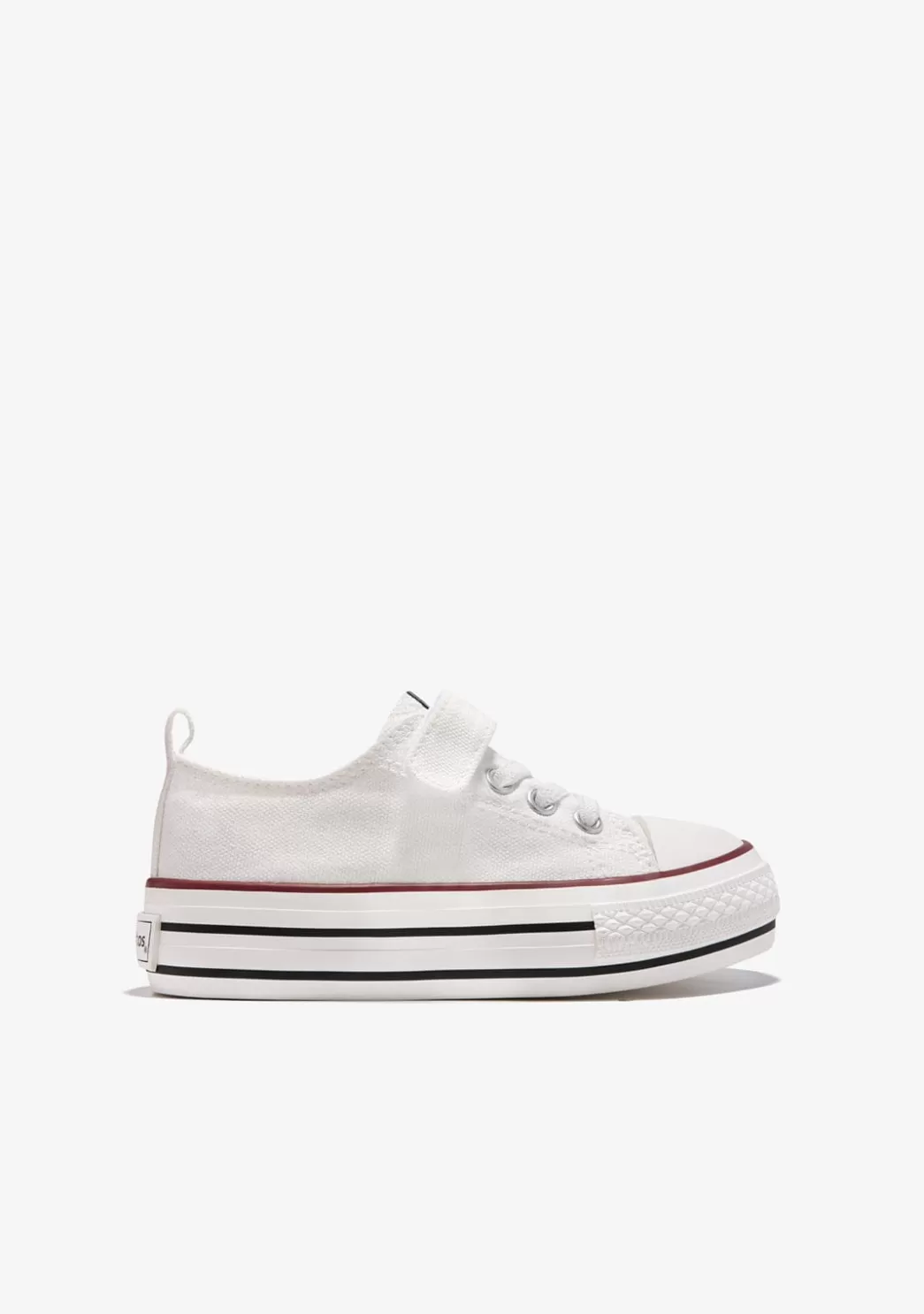 Discount Zapatillas Lona Plataforma Blanco Zapatillas | Zapatillas