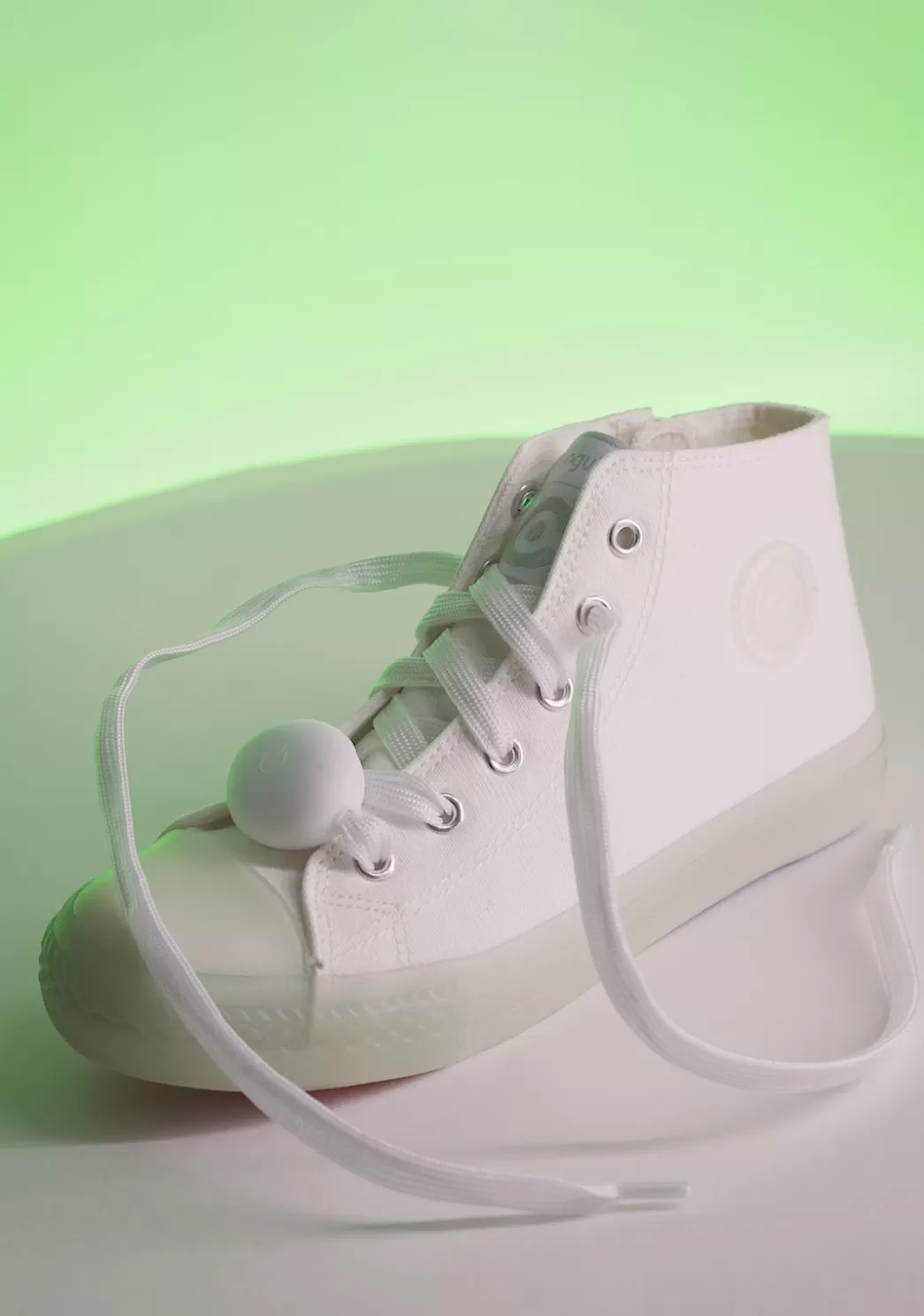 Flash Sale Zapatillas Unisex Cordones Con Luz Lona Blanco Zapatillas Con Luces | Zapatillas